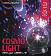 Cosmo LED Projector, Multicolor Rotating Lights, Usb/Battery Powered